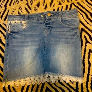 Girls true craft denim skirt!!